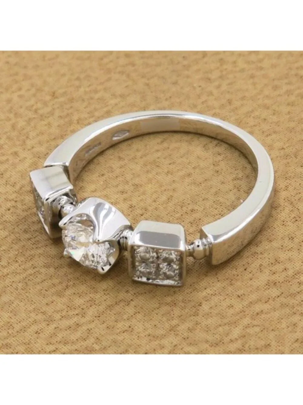 Bvlgari Bulgari Lucia Solitaire Diamond Ring